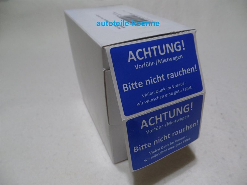 Service Kundendienst Inspektion Aufkleber AnhÃ¤Nger Gutachterset Dellenkarte