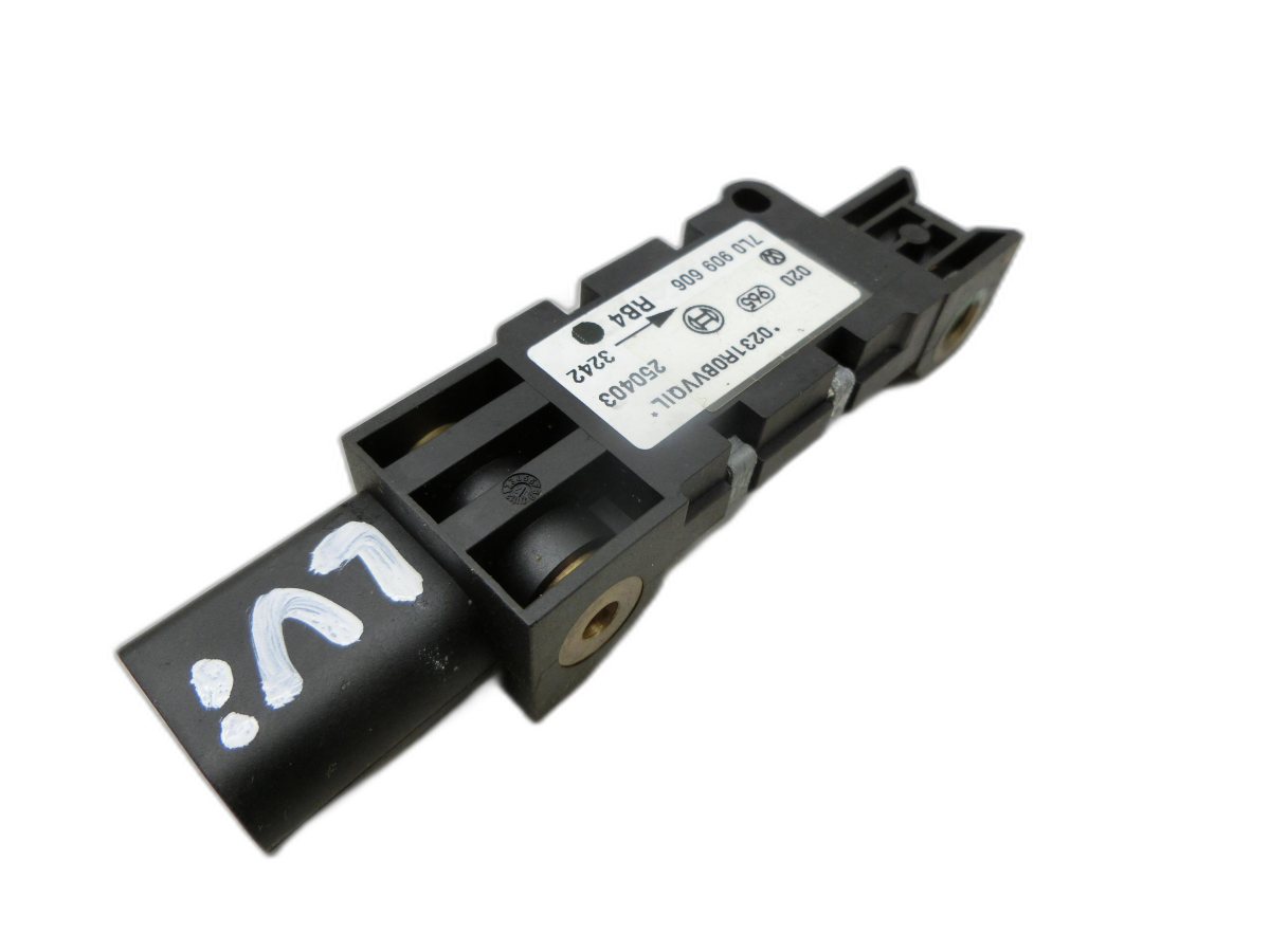 VW Touareg 7L 02-06 Sensor für Airbag Crashsensor Airbagsensor Links  - Bild 1