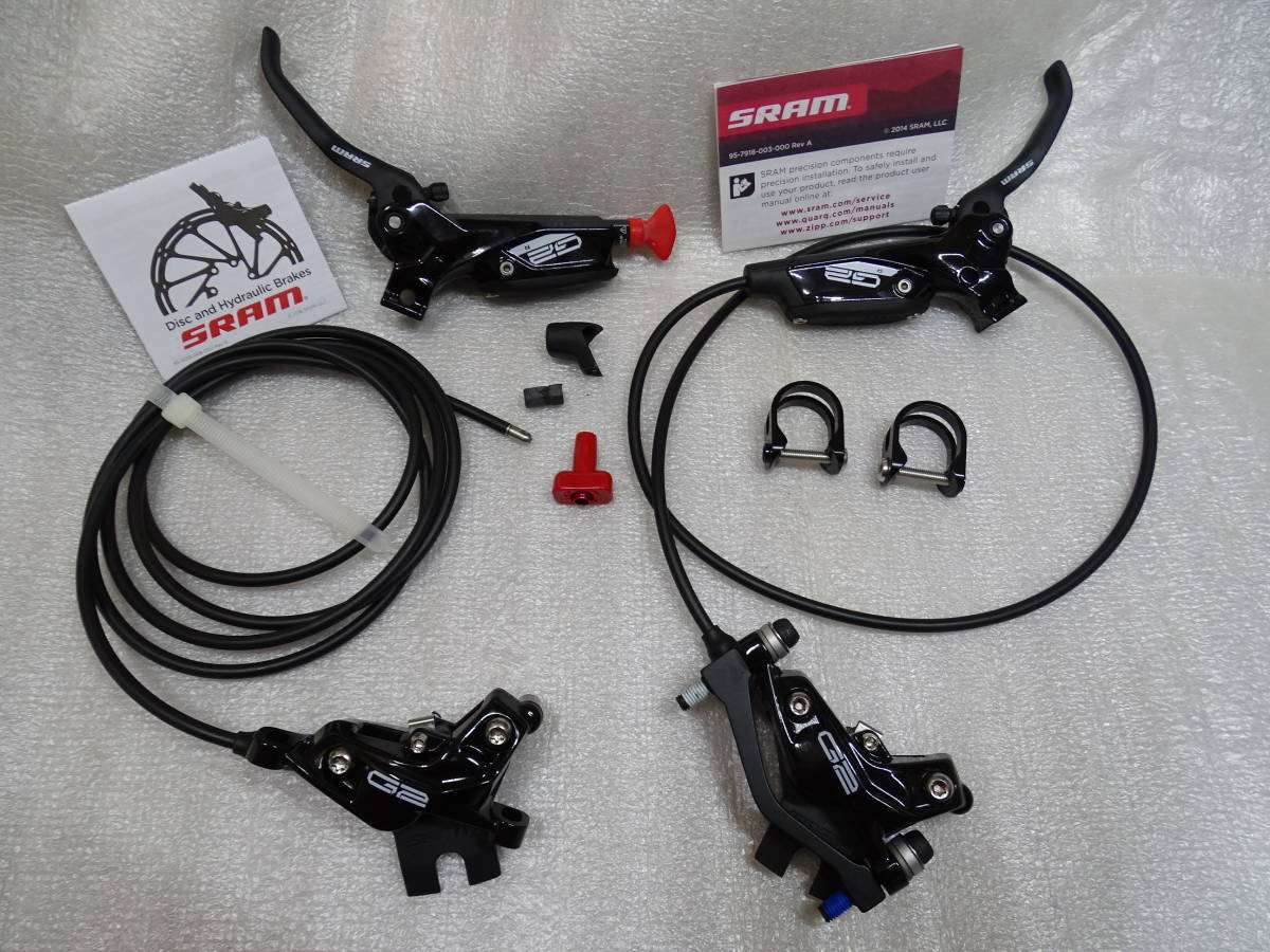 SRAM G2 R 前後ブレーキセット Amazon.com: SRAM G2 R Disc Brake and Lever - Front