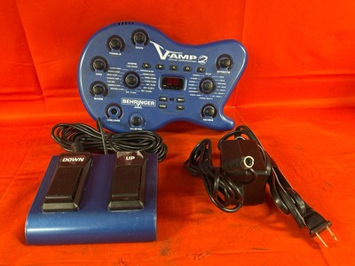 Behringer V-AMP 2 Virtual Amp w/ Power Supply & Footswitch (CP1102415)