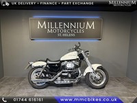 2002 HARLEY-DAVIDSON XL883 SPORTSTER CUSTOM CRUISER MOTORCYCLE