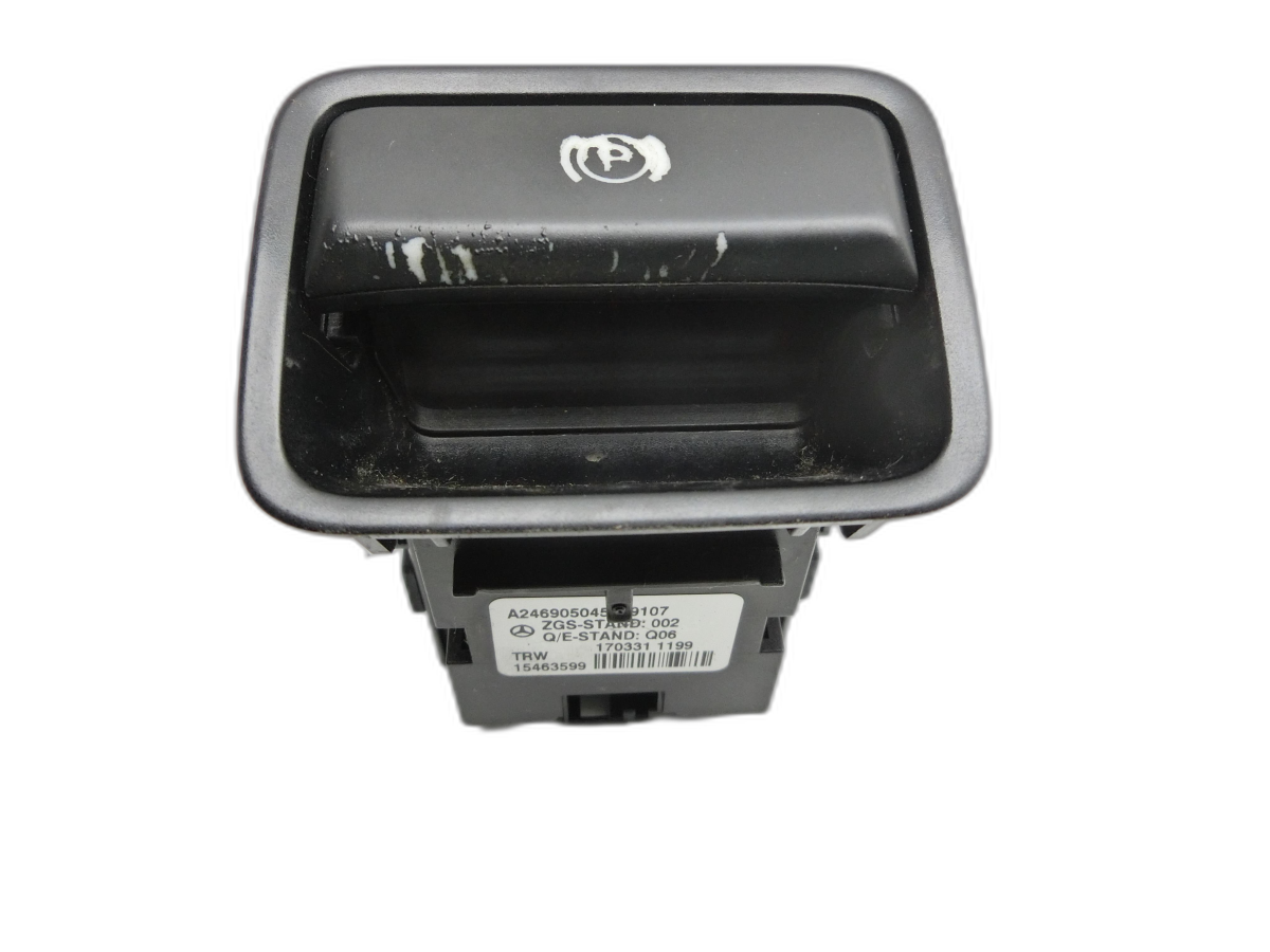 Mercedes W246 B180 14-18 Feststellbremse Handbremse Schalter  - Bild 1