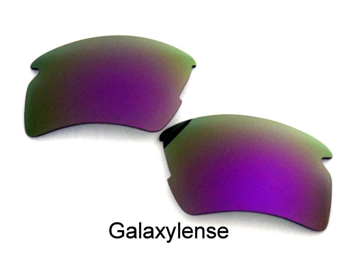 Galaxy Replacement Lenses For Oakley Flak 2.0 XL Sunglasses Purple