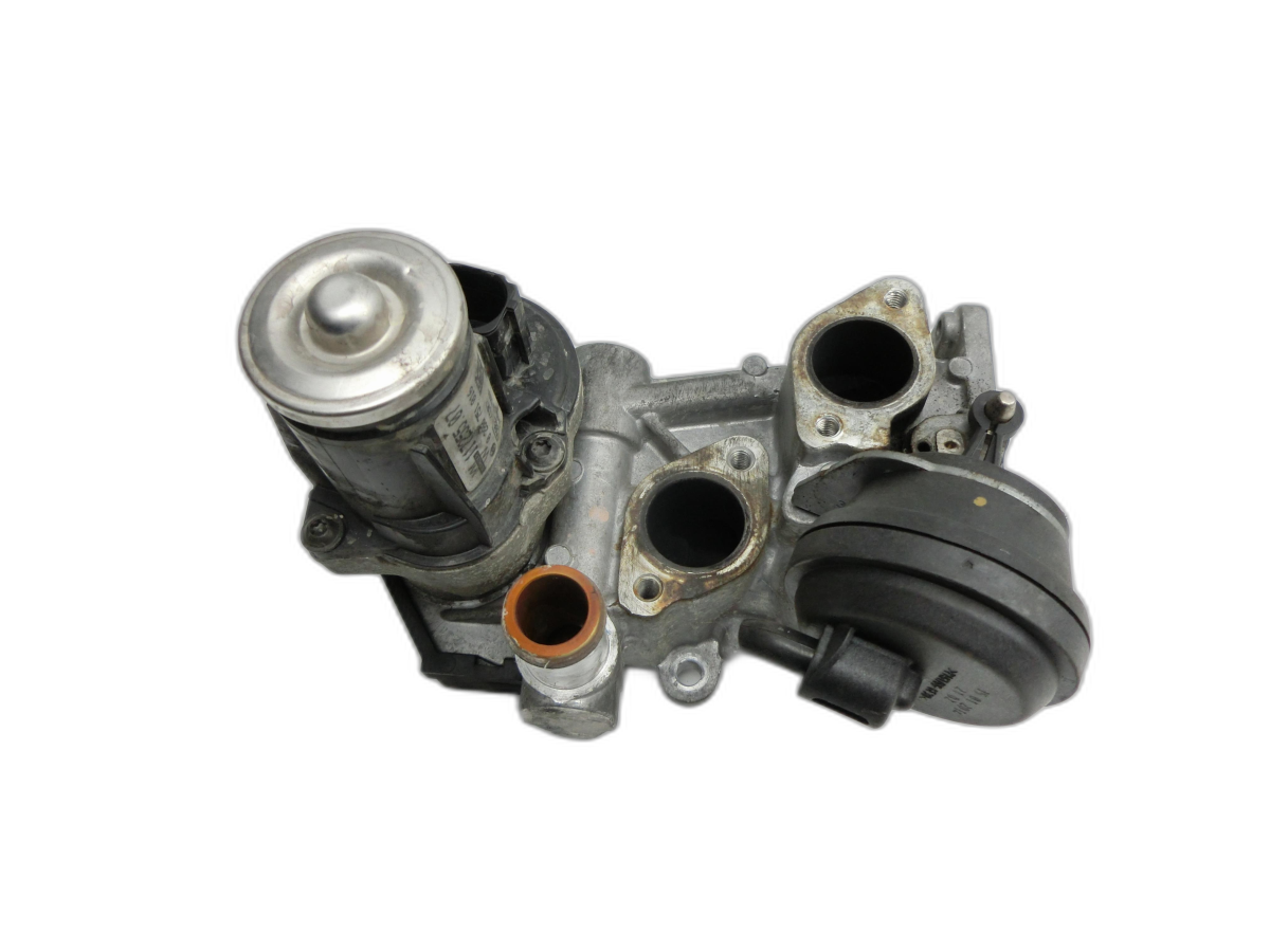 VW Tiguan I 5N 11-16 TDI 2,0 130KW CFGC Abgaskühlung Wärmetauscher mit Ventil AGR  - Bild 1