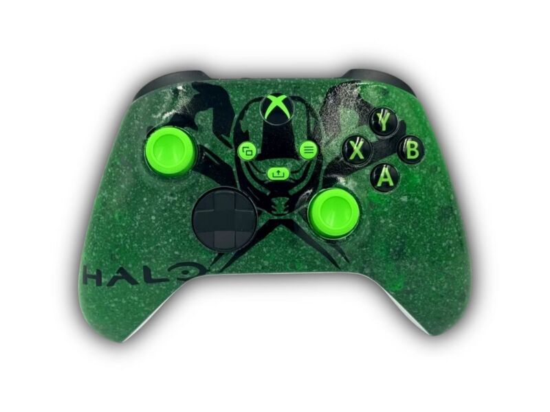 Custom “Halo Spartan” Inspired Xbox Series X/S Controller