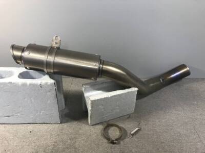 GSX-R1000 K9 L0 L1 RACEFIT Full titanium slip-on muffler