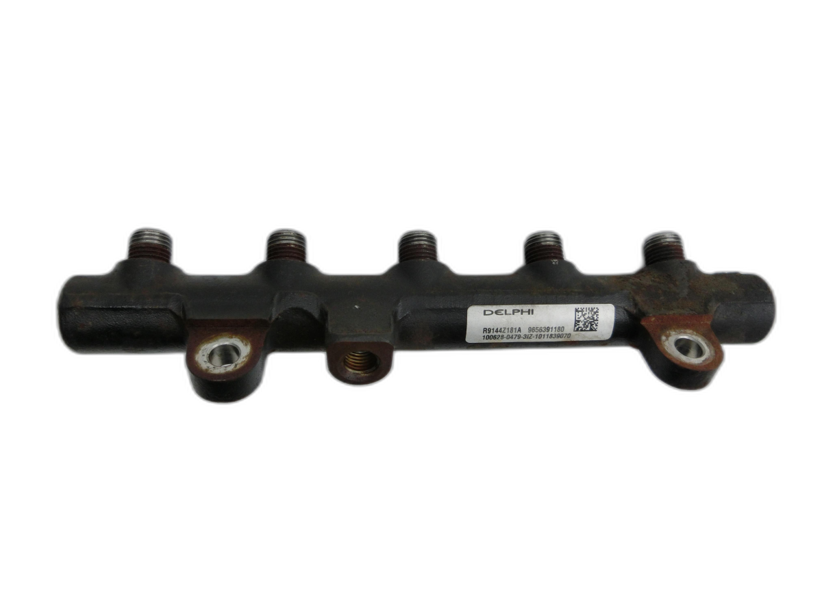 Peugeot 308 I CC T7 07-11 HDi 2,0 103KW Einspritzleiste Düsenstock für Einspritzanlage  - Bild 1