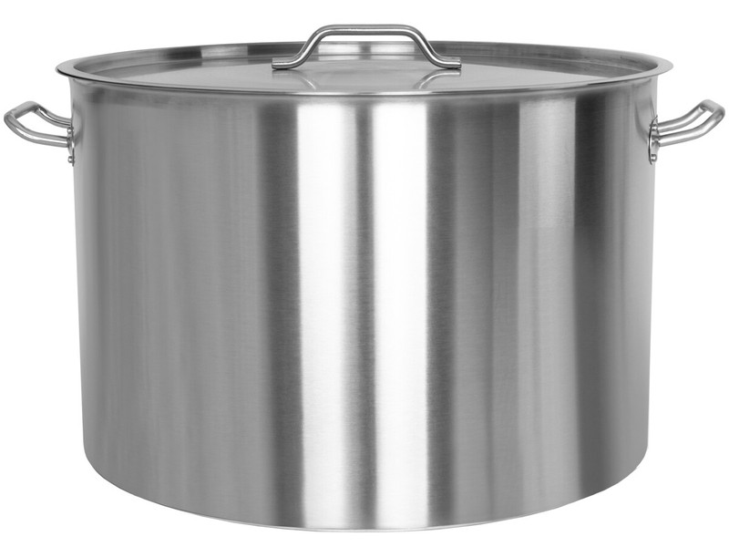 Kochtopf Topf Suppentopf Induktion Mit Deckel Xxl Gastronomie Edelstahl Beeketal