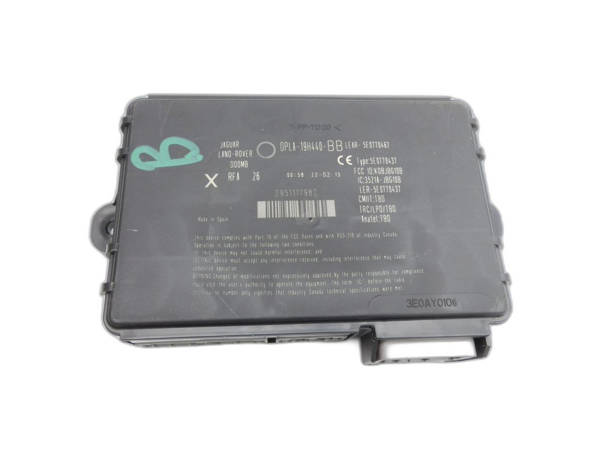 Jaguar XF X250 11-15 Steuergerät Modul für Zentralverriegelung Pumpe  - Bild 1