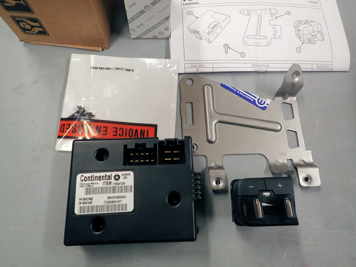 MOPAR Integrated Electronic Trailer Brake Controller for 1314 Ram Truck 8 pin eBay