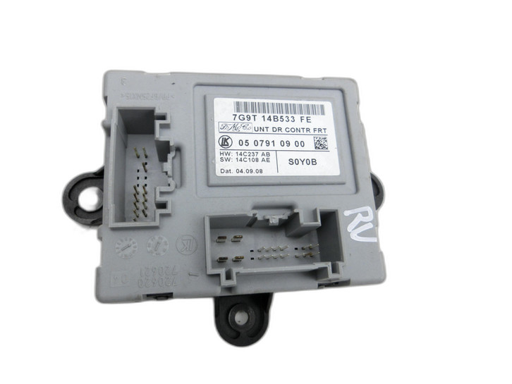 Ford Mondeo IV 4 07-10 Steuergerät ECU Modul Türsteuergerät Rechts Vorne  - Bild 1