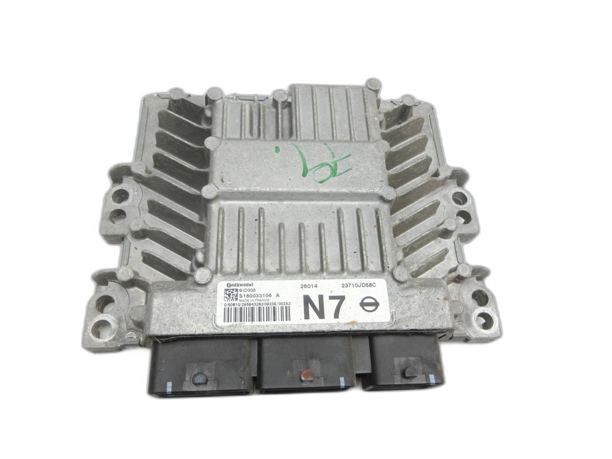Nissan Qashqai J10 07-10 dCi 1,5 76KW Steuergerät ECU für Motor Motorsteuergerät  - Bild 1