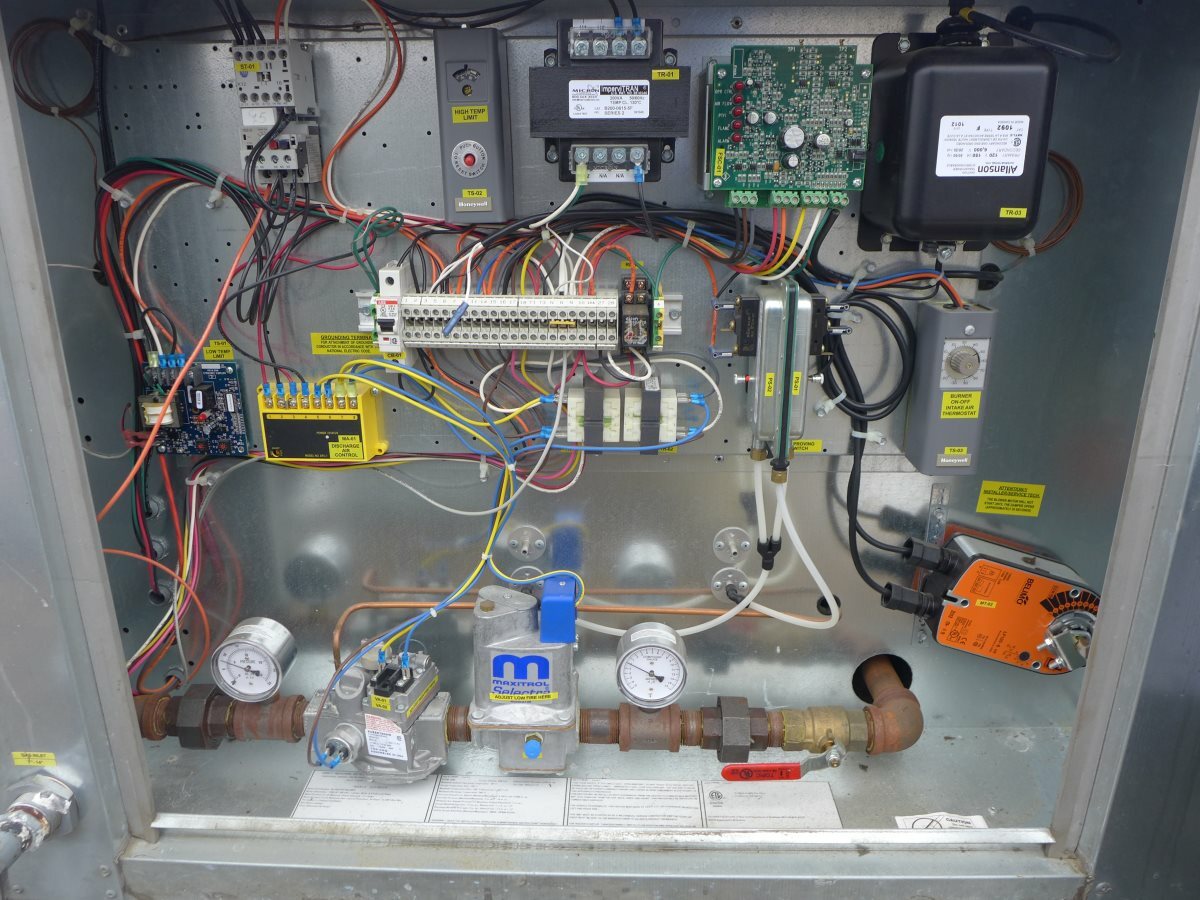 2013 Captive Aire A2-D.500-G15 Gas 4200 SCFM Heated Make Up Air, Hood Kitchen