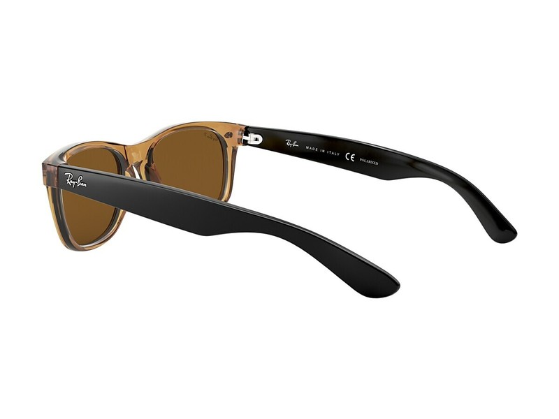 Solncezashitnye Ochki Ray Ban New Wayfarer Polarized Brown 55 Mm Sunglasses Rb2132 945 57 55 18 Kupit S Dostavkoj Iz Ssha Cena 15 324 Rub