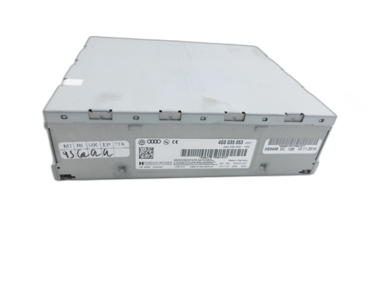 Audi A4 8K B8 07-11 Autoradio MMI 3G Radio-Modul JTB-074  - Bild 1