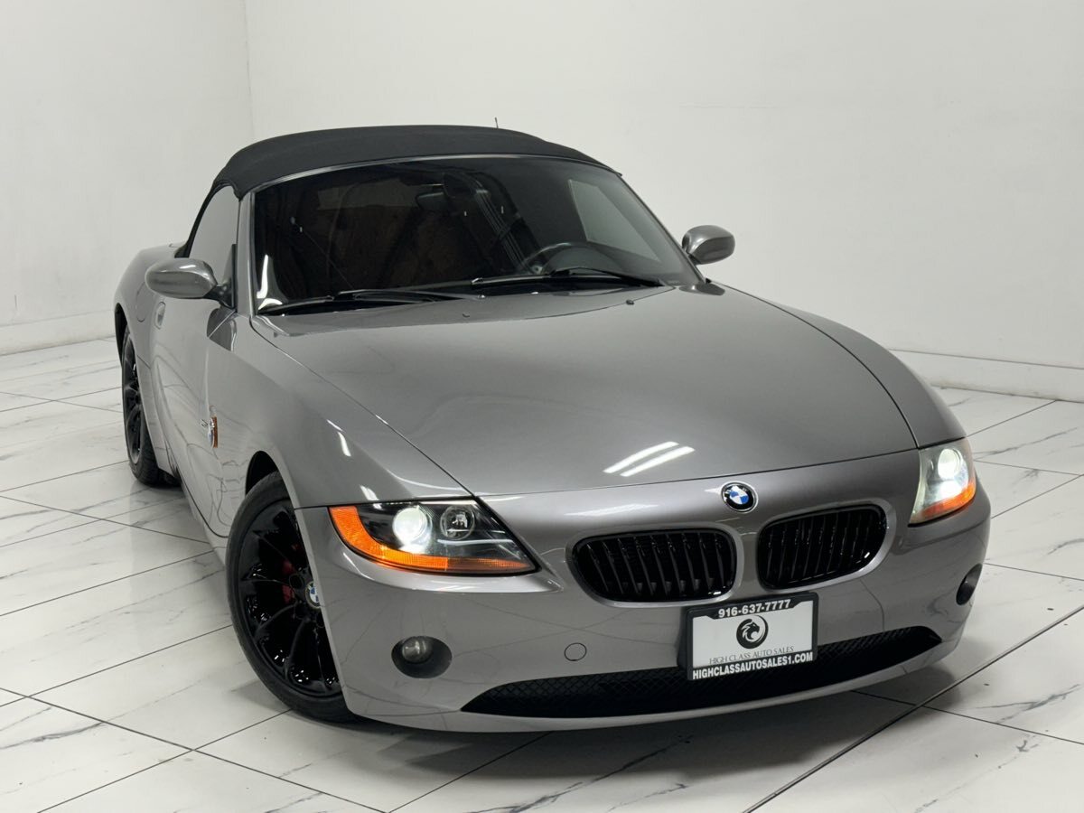 Owner 2003 BMW Z4 2.5i 155618 Miles Sterling Gray Metallic  2.5L 6 Cylinders Automatic