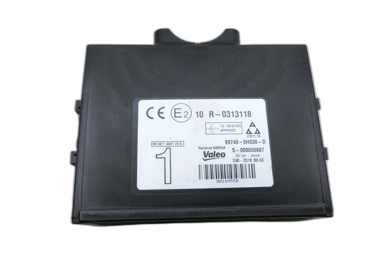 Citroen C1 II 108 14-19 Steuergerät ECU Modul ZV Zentralverriegelung SG  - Bild 1
