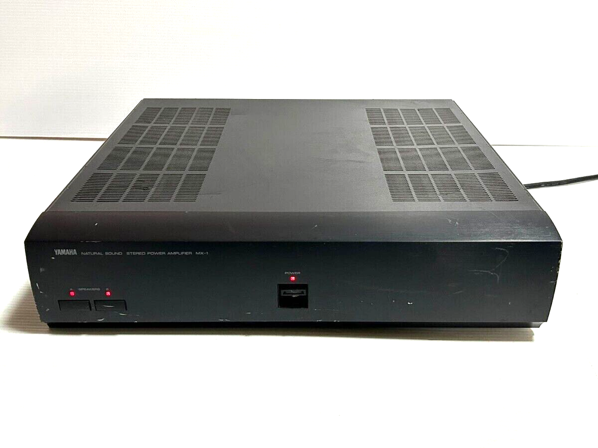 （値下げしました）YAMAHA パワーアンプ　MX-1 (完動品） Yamaha MX-1 Power Amplifier Amp Natural Sound Power