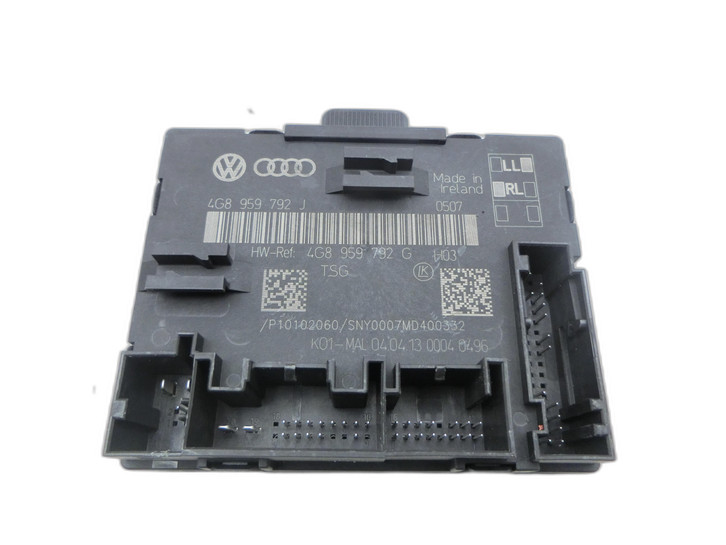 Audi A6 4G C7 11-14 qu Steuergerät ECU Modul Türsteuergerät Rechts Vorne  - Bild 1