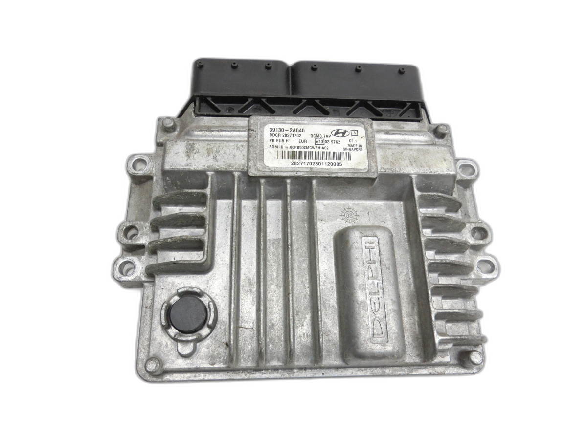 Hyundai I20 PB 08-12 CRDi 1,4 66KW Steuergerät ECU für Motor Motorsteuergerät  - Bild 1
