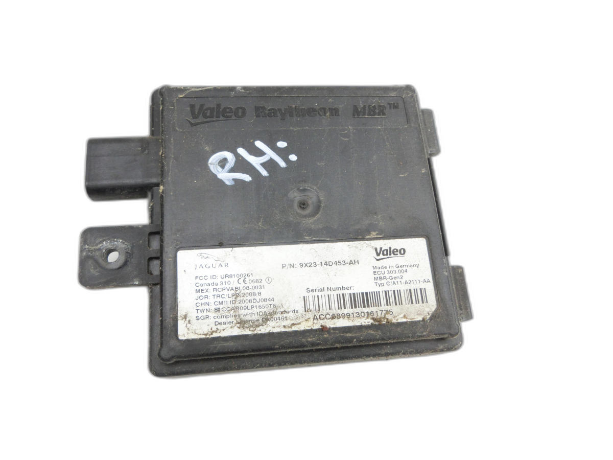 Jaguar XF X250 11-15 Steuergerät Sensor Totwinkelassistent Rechts Hinten  - Bild 1