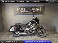 MOTO MORINI CALIBRO BAGGER CUSTOM CRUISER WITH LUGGAGE