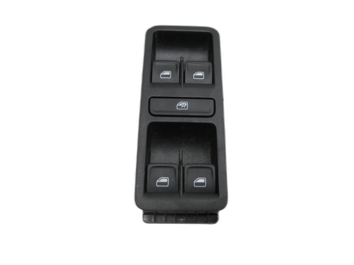 VW Polo V 6R 14-17 5T Fensterheberschalter Schalter Fahrertür 4-fach - Bild 1