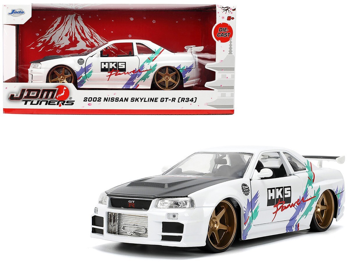 JDM – 2002 ニッサンスカイラインGT-R (R34) JDM 2002 NISSAN SKYLINE GT-R R34 (ミニカー) - ホビーサーチ
