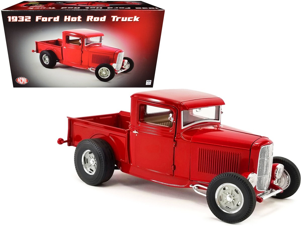 ★ 32 FORD HOT ROD TRUCK ★ACME GMP★ 1/18 ACME 1:18 1932 Ford Hot Rod Pickup Truck Diecast Model Car