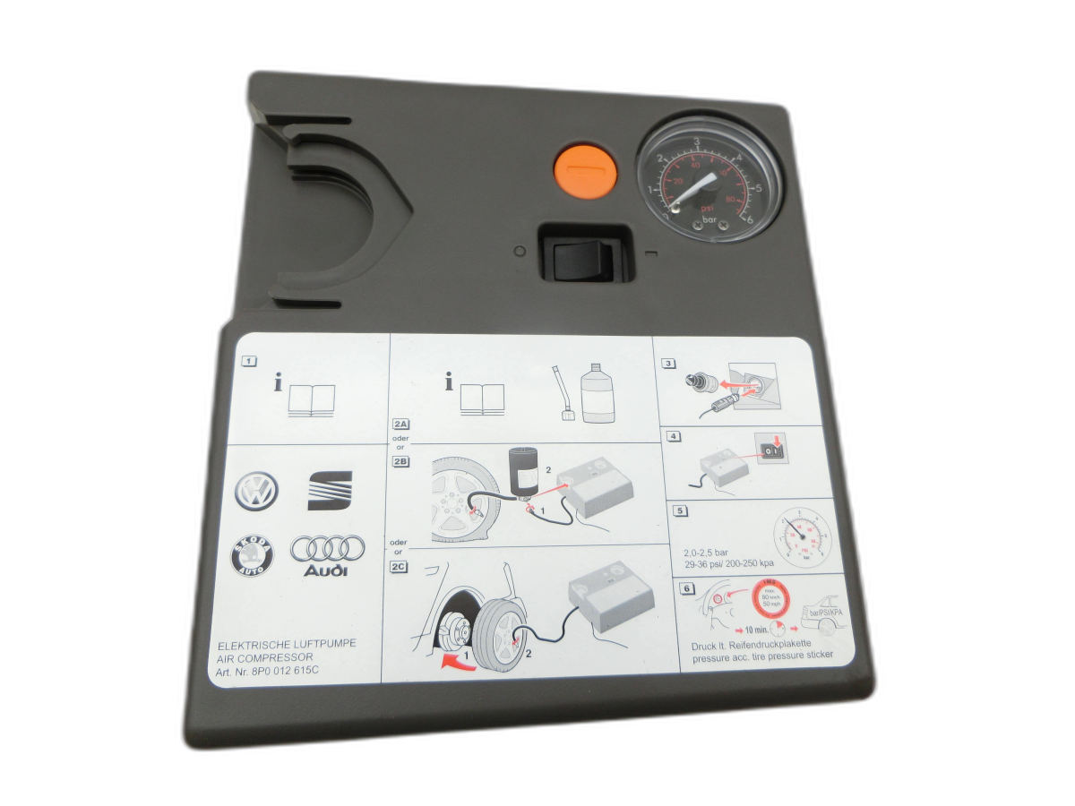 Elettrico Pompa aria Compressore Breakdownset per Seat Mii KF1 11-16 - Bild 1