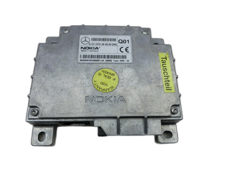 Mercedes S211 W211 E270 02-06 Steuergerät ECU Modul Telefon SG  - Bild 1