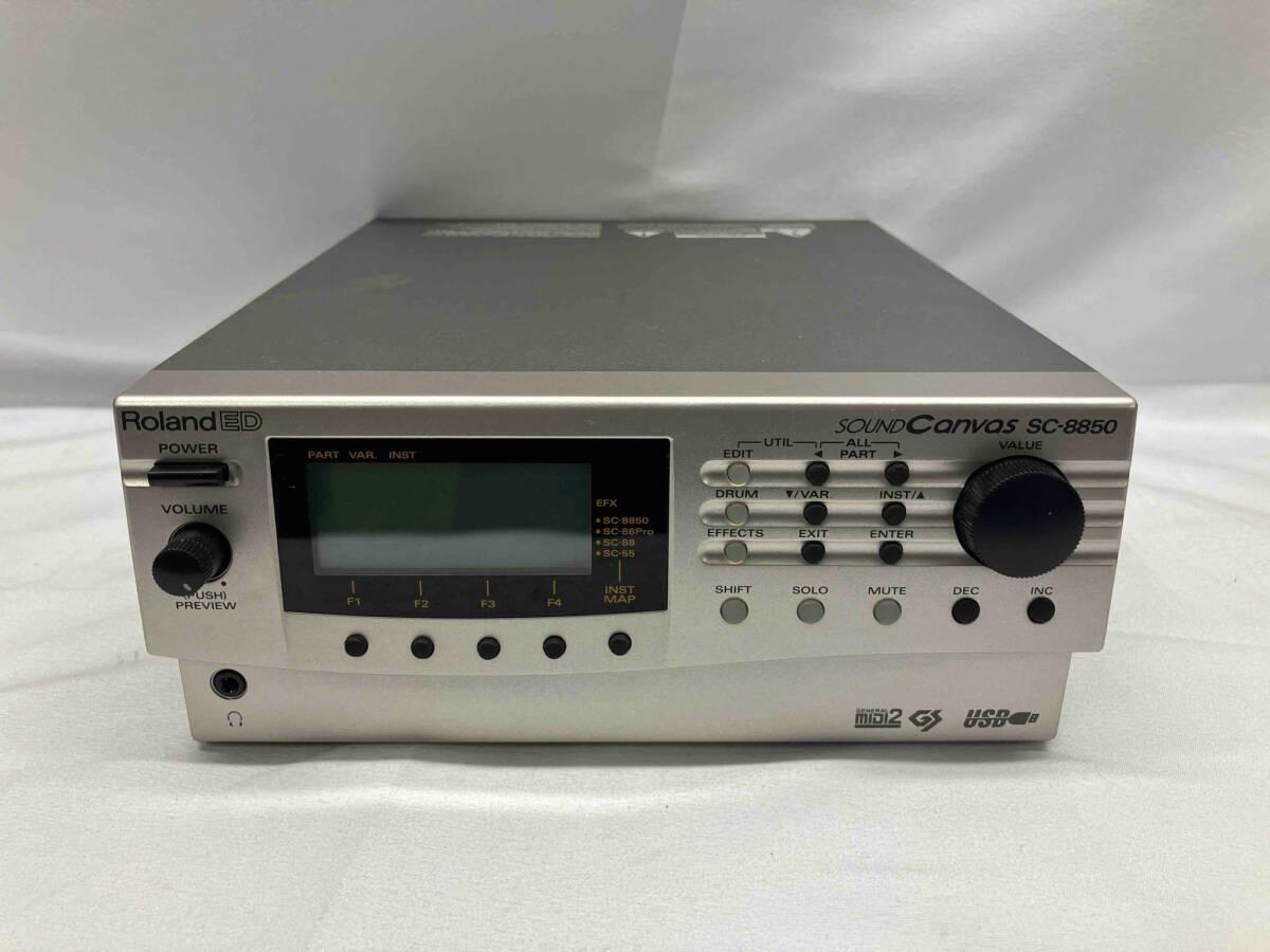 ROLAND SC-8850 Sound Canvas MIDI Sound Module Synthesizer Tested