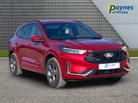 2024 Ford Kuga ST-Line 2.5 Plug-In Hybrid phev in Lucid Red, 1 Owner
