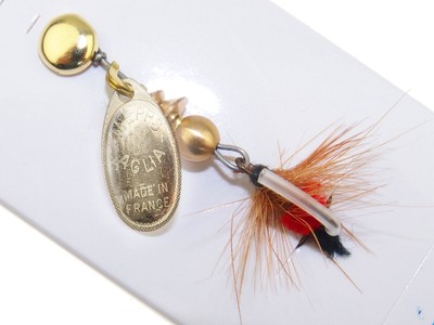 Mepps Aglia Mouche Gold / Red #0 - #2 Lure Spinner Perch Ide NEW COLOURS