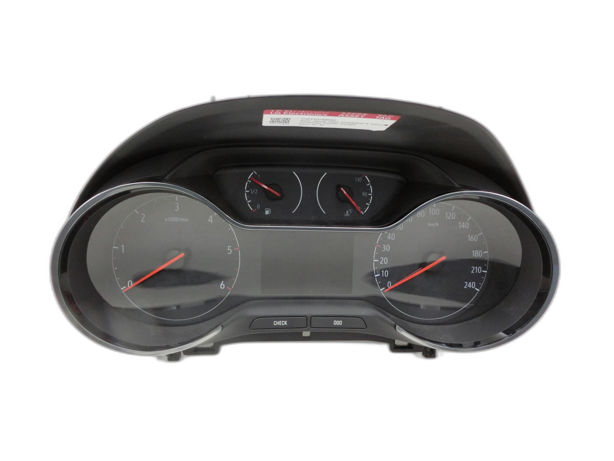 Strumento combinato plurindicatore tachimetro per Opel Crossland X P17 17-20 - Bild 1