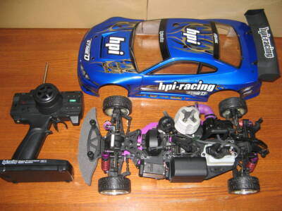 HPI Nitro RS4 RTR full set drift specification 4WD with Silvia body RC set