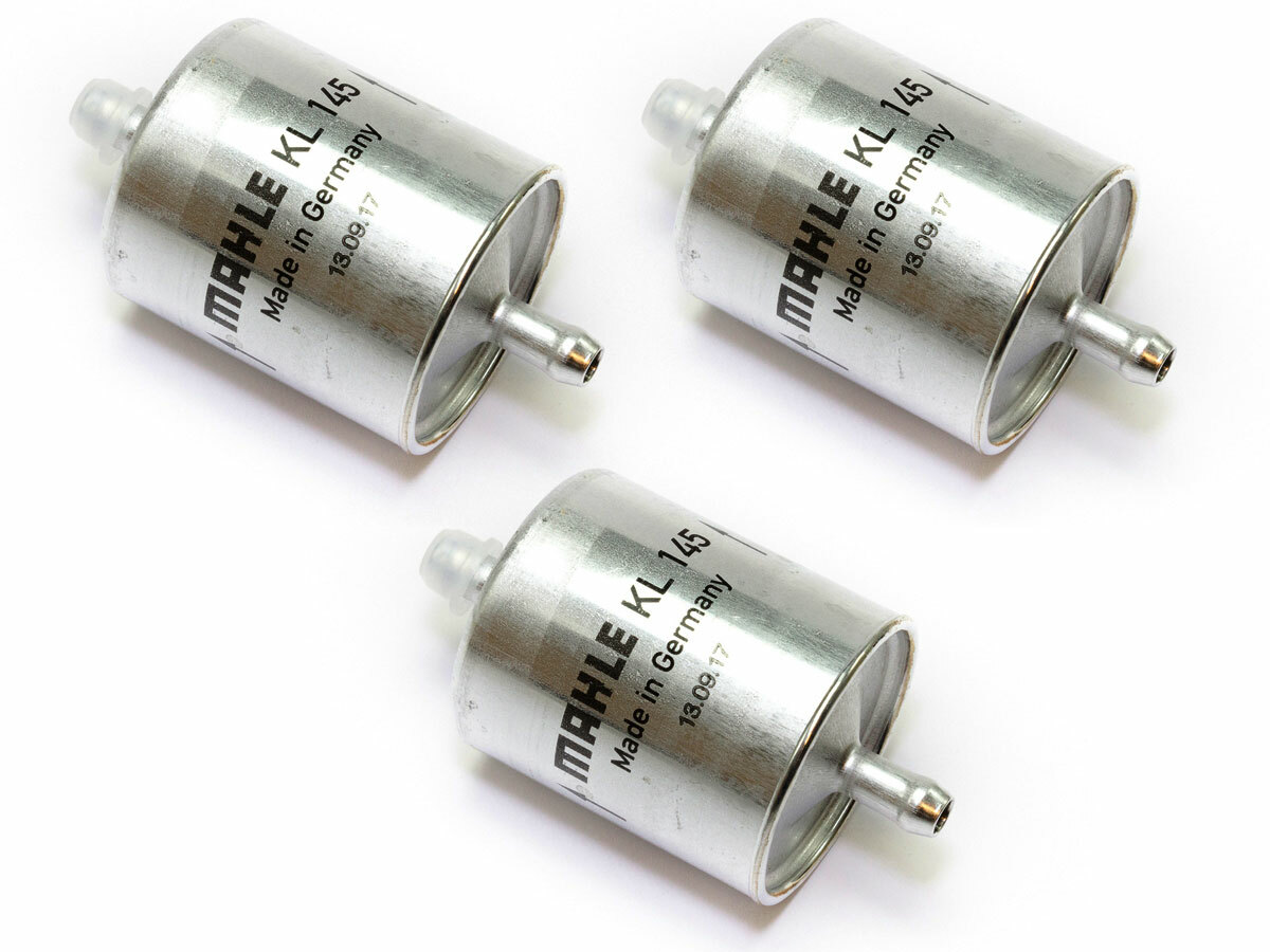Benzinfilter Set 3Stück Mahle KL145 für Aprilia BMW Cagiva Ducati Triumph 