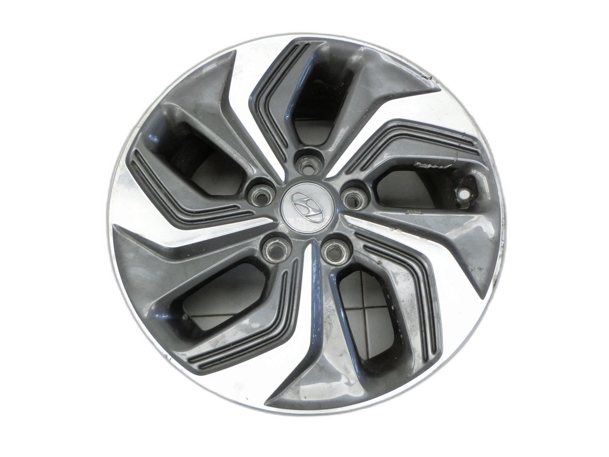 1x Aluminum rim 5X114.3 6.5X16Zoll ET44 Hyundai Kona Hybr I OS 17-20 - Bild 1