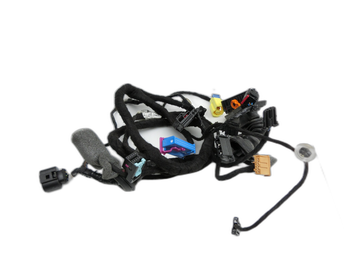 Skoda Superb II 3T 08-13 Kombi Kabelbaum Tür und Fensterheber Links Vorne  - Bild 1