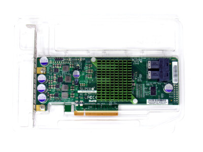 Supermicro AOC-S3008L-L8E SAS 8-Port 12Gb/s PCIe HBA w/ Bracket IT-Mode