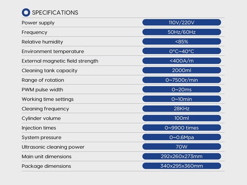 Automotive Ultrasonic Fuel Injector Cleaner Tester Injector Cleaning Machine