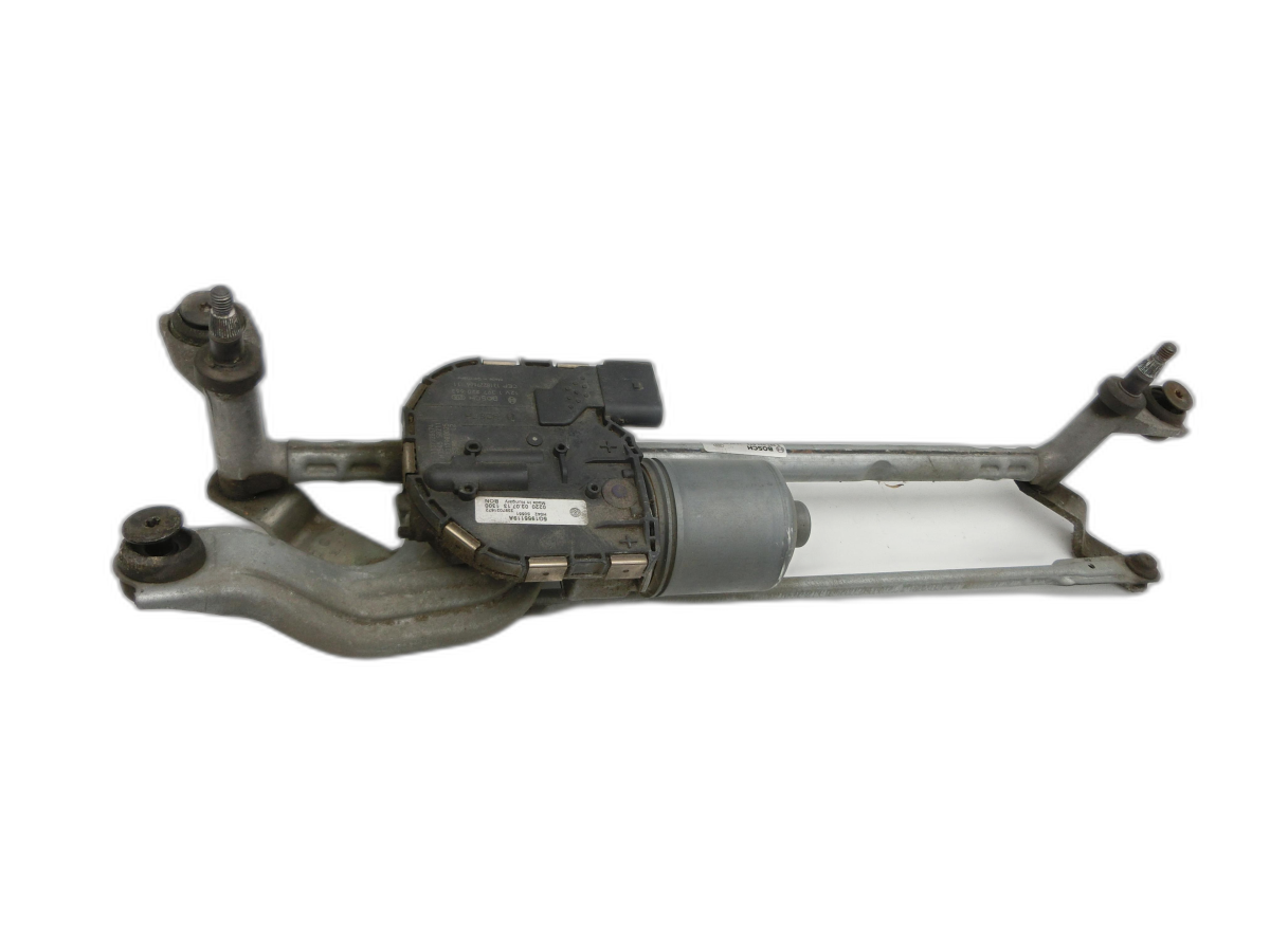 VW Golf 7 VII Variant 13-17 Wischermotor m. Wischergestänge Vorne  - Bild 1