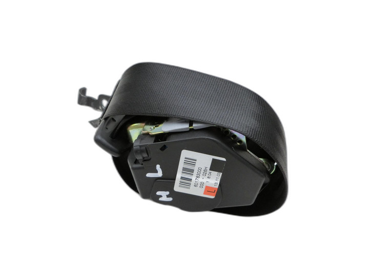 Audi A8 D3 4E qu 02-05  Gurt Sicherheitsgurt Schwarz Links Hinten m. Gurtstraffer  - Bild 1