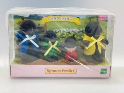 ''New Sylvanian Families Mole Family Calico Critters Epoch Japan Import''