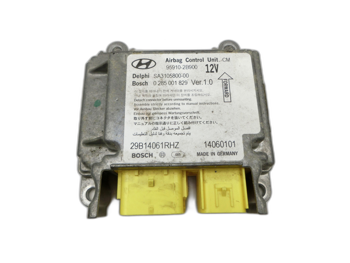 Hyundai Santa Fe II CM 06-12 Airbag Steuergerät Airbagsteuergerät  - Bild 1