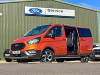 2023 Ford Transit Custom Crew Cab AUTO SWB L1H1 Low Roof Active 320 Air Con Allo