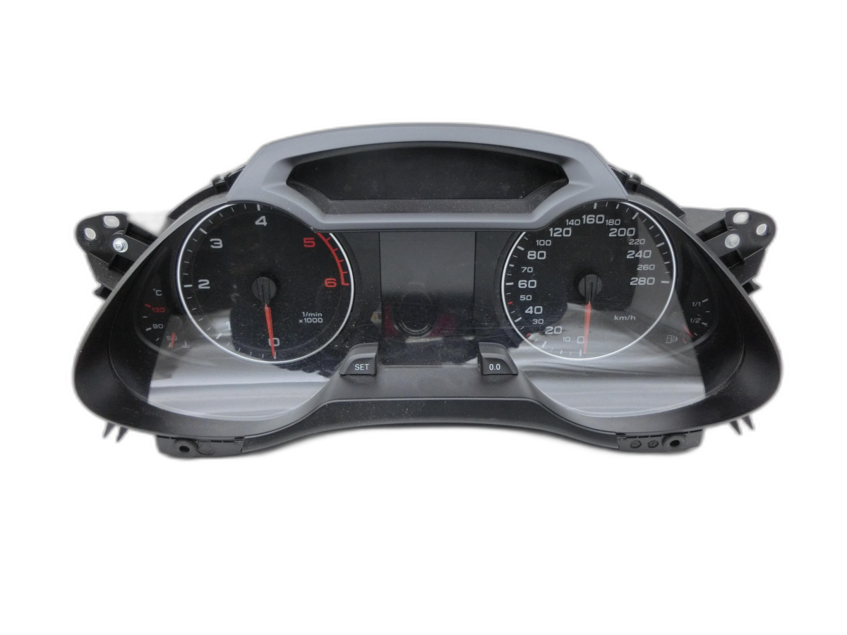 Audi A4 8K B8 07-11 TDI 2,0 105KW Kombiinstrument Tacho Tachoanzeige Display vorne  - Bild 1