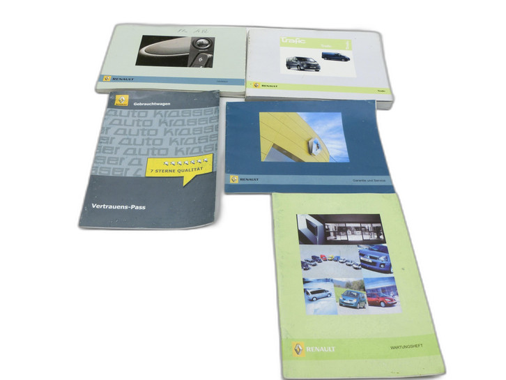 Renault Trafic II 06-14 Serviceheft Betriebsanleitung Anleitung Bordmappe  - Bild 1