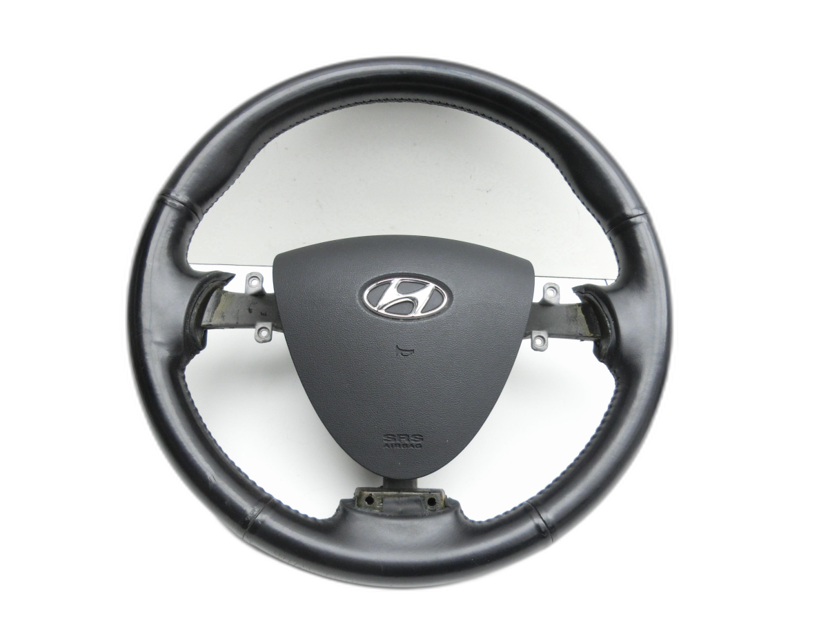Volante de dirección Airbagvolante cuero para Hyundai I30 FD 07-11 - Bild 1