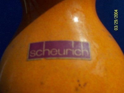 Scheurich Bottle or Vase
